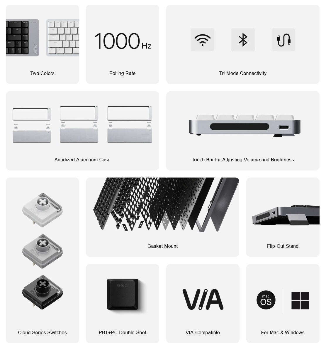 Lofree Flow 2 84 Keyboard MKAYQFGN8T |79652|