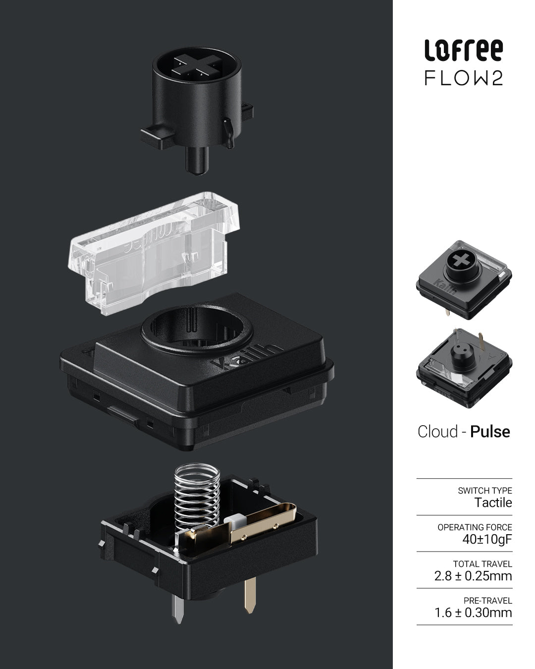 Lofree Flow 2 84 Keyboard MKAYQFGN8T |79651|