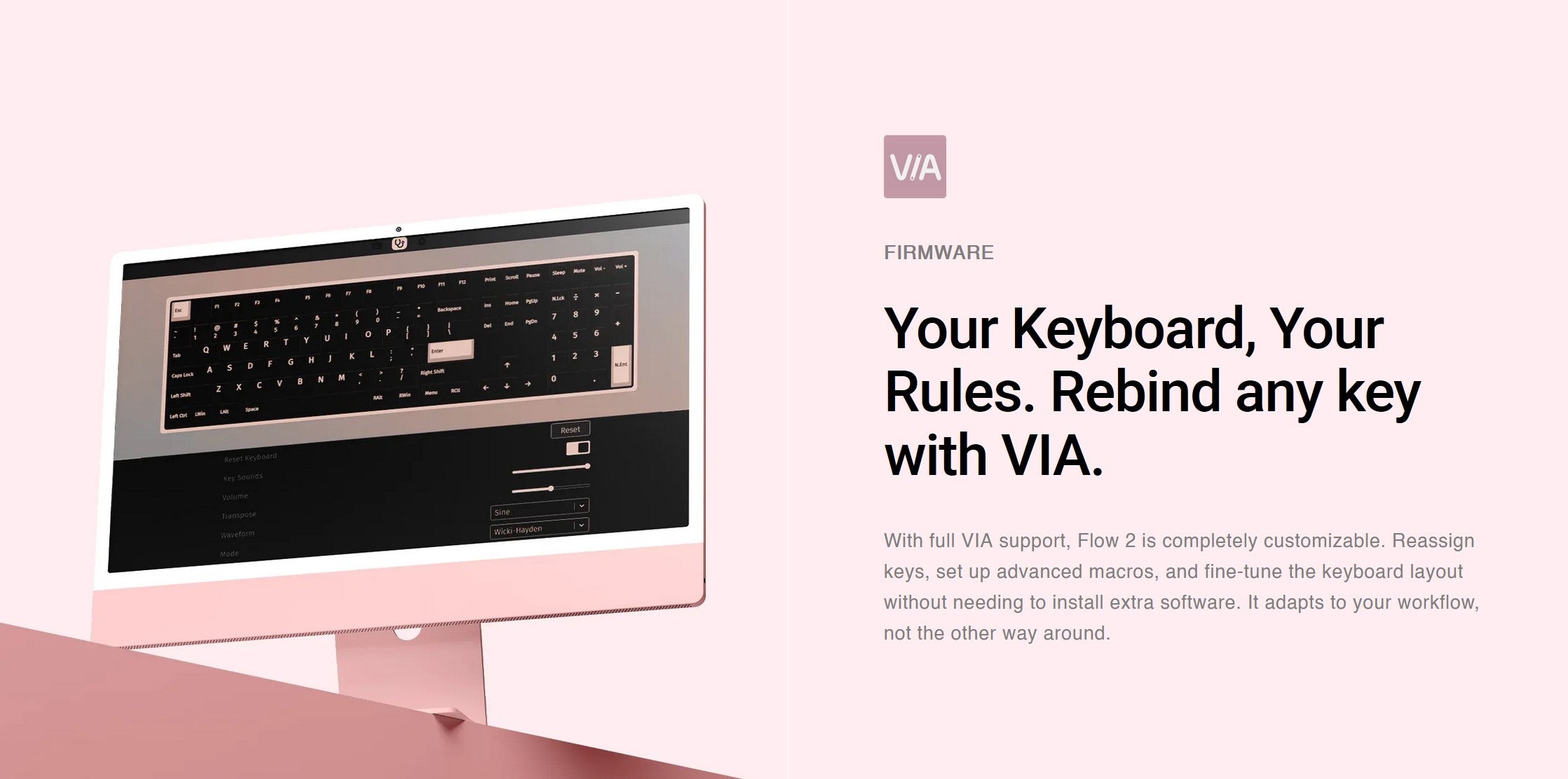 Lofree Flow 2 84 Mac Keyboard MKUOQNBQKM |79536|