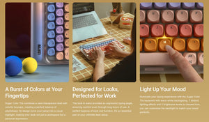 Lofree Sugar Keyboard MKAYWVVUAY |79739|