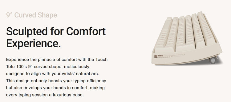 Lofree Tofu 100 Keyboard MKZD9ZCUJI |79756|