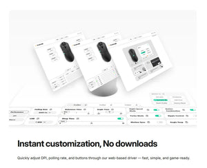 MK x WLMOUSE Beast G M Wireless 8K Mouse MKNB8CM6CK |79474|