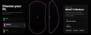 MK x WLMOUSE Beast G M Wireless 8K Mouse MKNB8CM6CK |79499|
