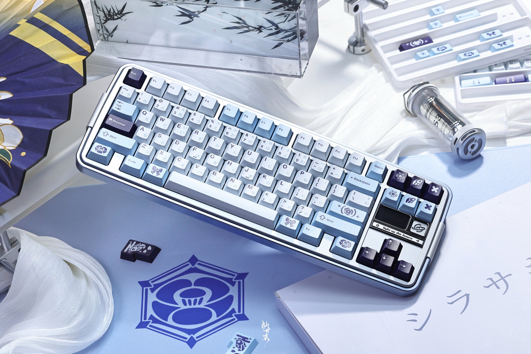 Key Kobo Shirasagi Cherry Profile Double Shot ABS Keycap Set MKOSENH5BC |79666|