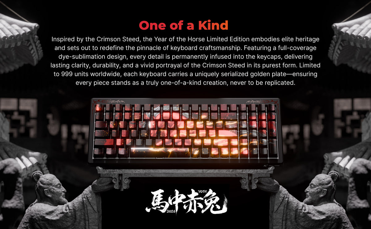 Ducky Year of the Horse 2026 Limited Edition Keyboard MK1GB6M5BT |80319|