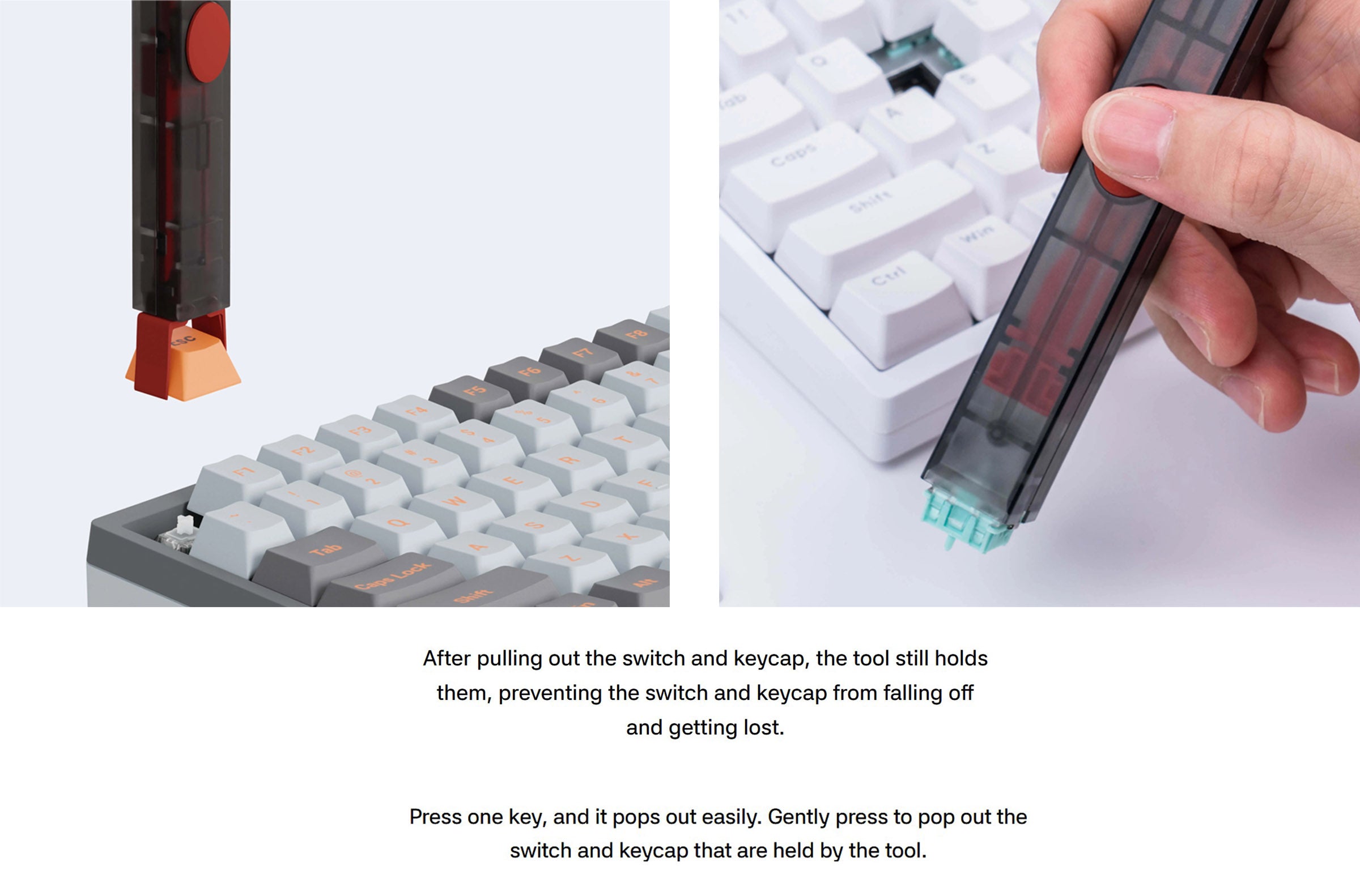 Gateron Twins * Switch and Keycap Puller MKVN7EI2AG |79838|