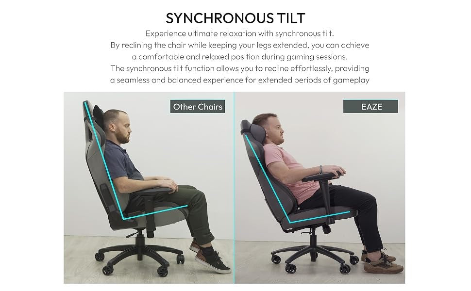 Aerocool ThunderX3 Eaze * Ergonomic Gaming Chair MK723RQZN1 |79930|