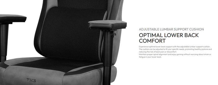 Aerocool ThunderX3 Eaze * Ergonomic Gaming Chair MK723RQZN1 |79924|