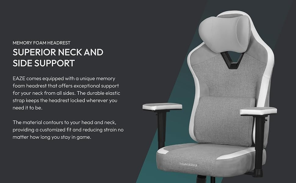 Aerocool ThunderX3 Eaze * Ergonomic Gaming Chair MK723RQZN1 |79917|