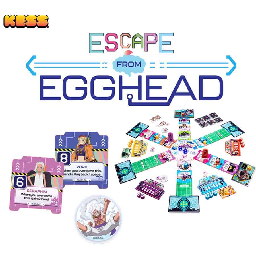 One Piece Board Game: Escape from Egghead Island MK5U352JS7 |79890|