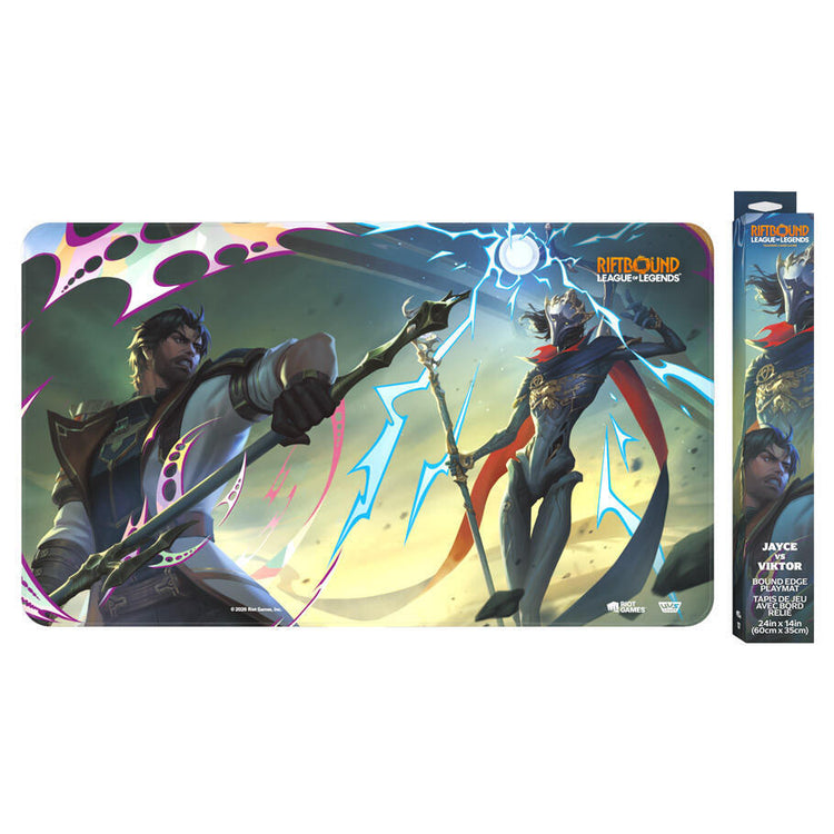 Riftbound League of Legends TCG Vendetta Playmat Jayce Versus Viktor MKPM2OA0ZK |0|