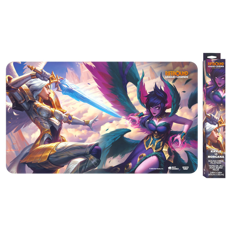 Riftbound League of Legends TCG Vendetta Playmat Kayle Versus Morgana MK0EE6WIBY |0|