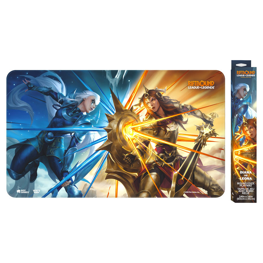 Riftbound League of Legends TCG Vendetta Playmat Diana Versus Leona MK3P6TZB3U |0|