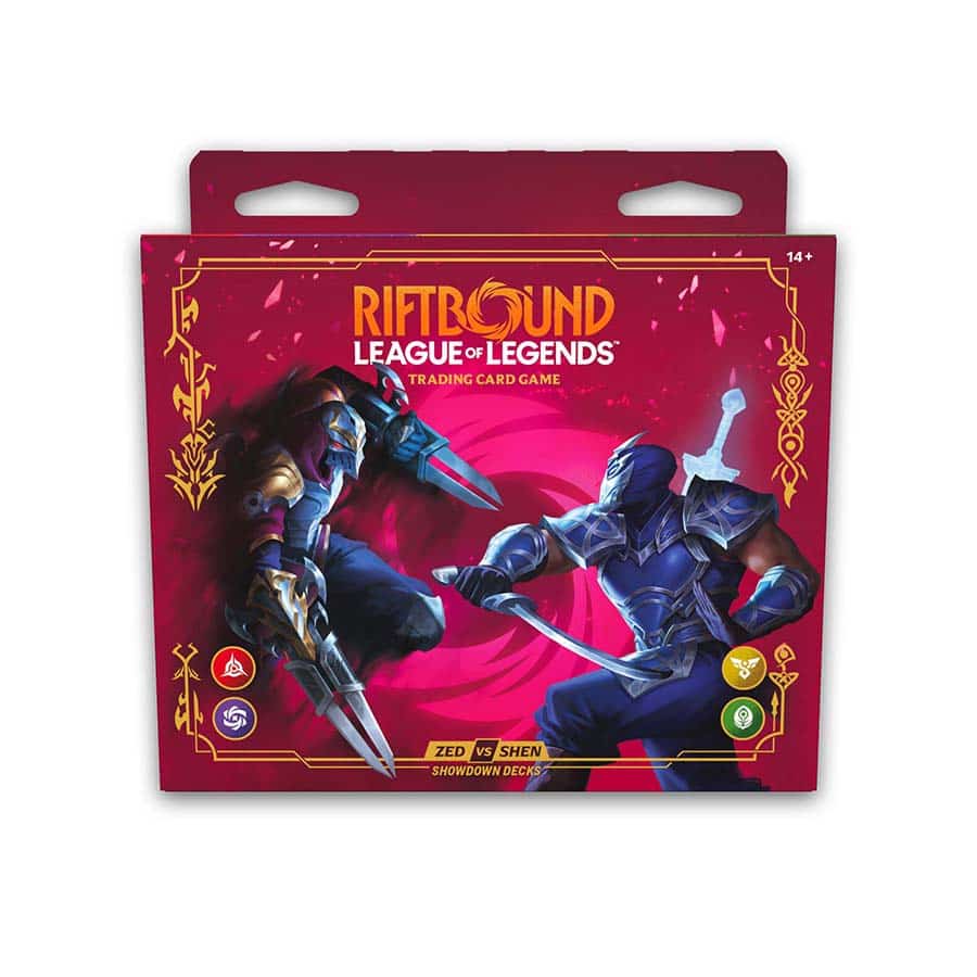Riftbound League of Legends TCG Set Four - Vendetta Showdown Deck Zed Versus Shen MKHHY0BKZY |0|