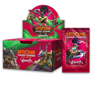 Riftbound League of Legends TCG Set Four - Vendetta Booster Display MKR2J8YYDO |0|