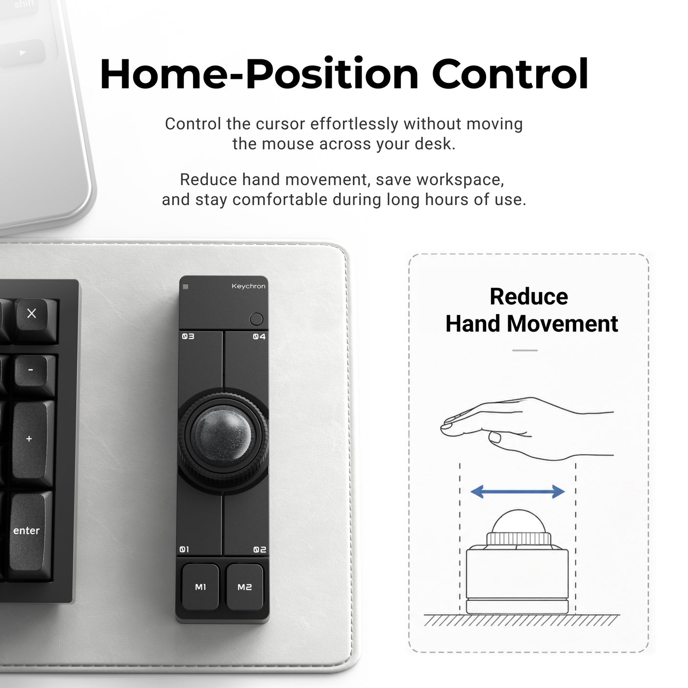 Keychron Nape Pro * Wireless Trackball Mouse MKSII6JT4J |79977|