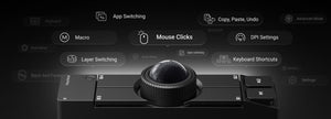 Keychron Nape Pro * Wireless Trackball Mouse MKSII6JT4J |79988|
