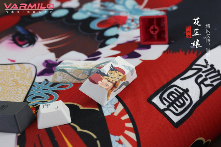 Varmilo VA108M Beijing Opera Dye Sub PBT Mechanical Keyboard MKSNTKDH9W |39140|