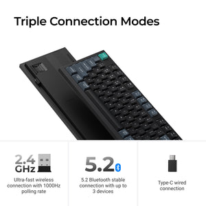 Keychron B31 Wireless Low Profile Keyboard MKOVDLTWKD |80258|