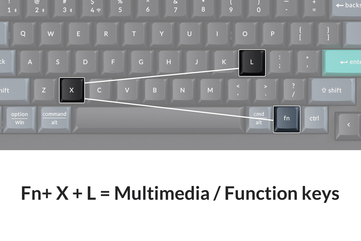 Keychron B31 Wireless Low Profile Keyboard MKOVDLTWKD |80261|