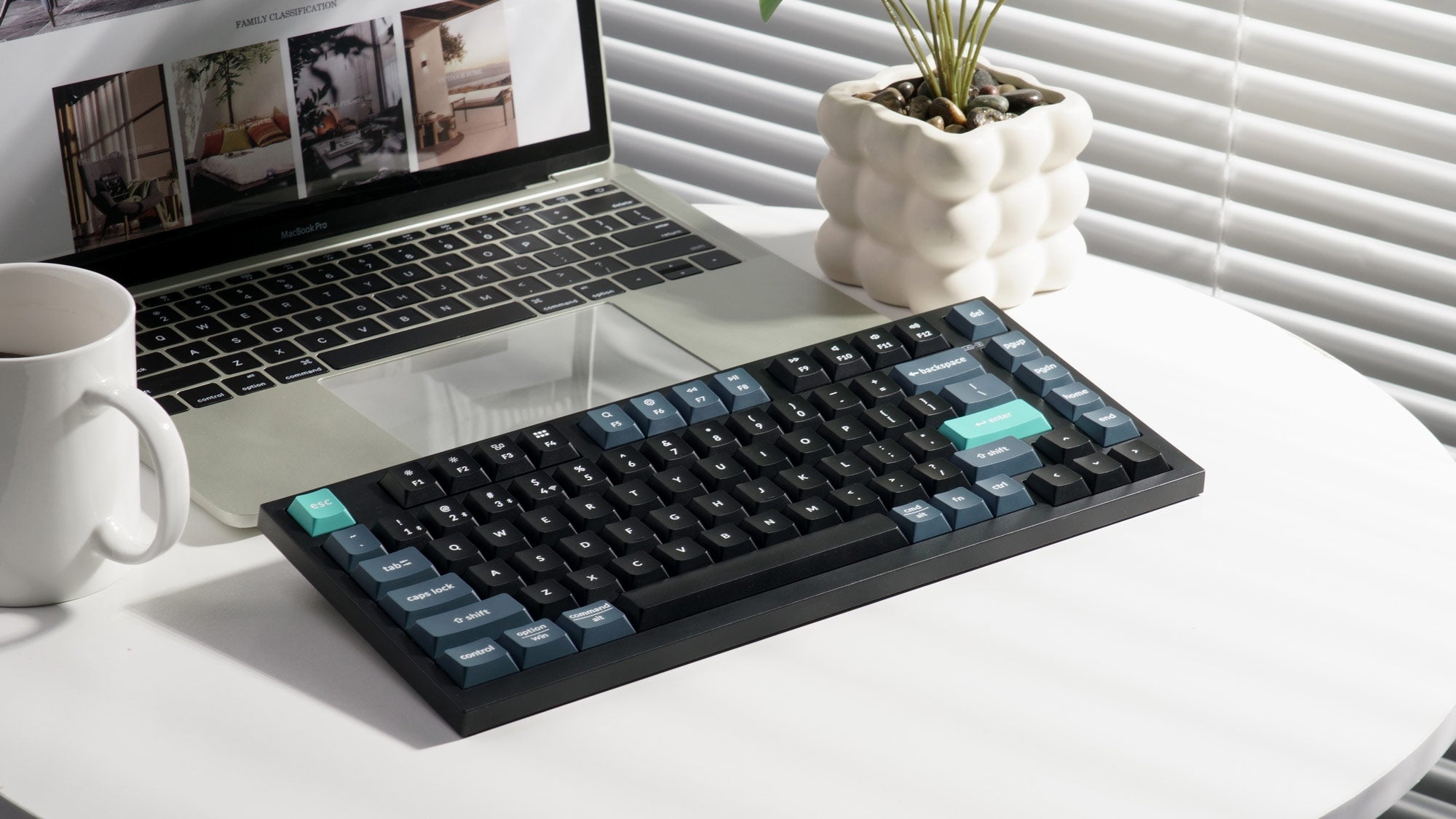 Keychron B31 Wireless Low Profile Keyboard MKOVDLTWKD |80265|