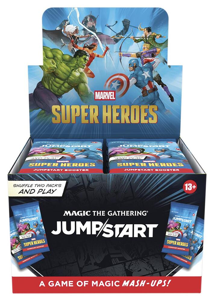 Magic the Gathering MSH Marvel Super Heroes Jumpstart Booster Box MKRS94L38N |0|