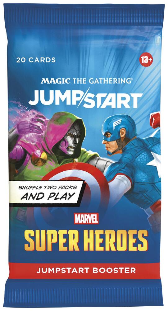 Magic the Gathering MSH Marvel Super Heroes Jumpstart Booster Pack MKJSCEBNAH |0|