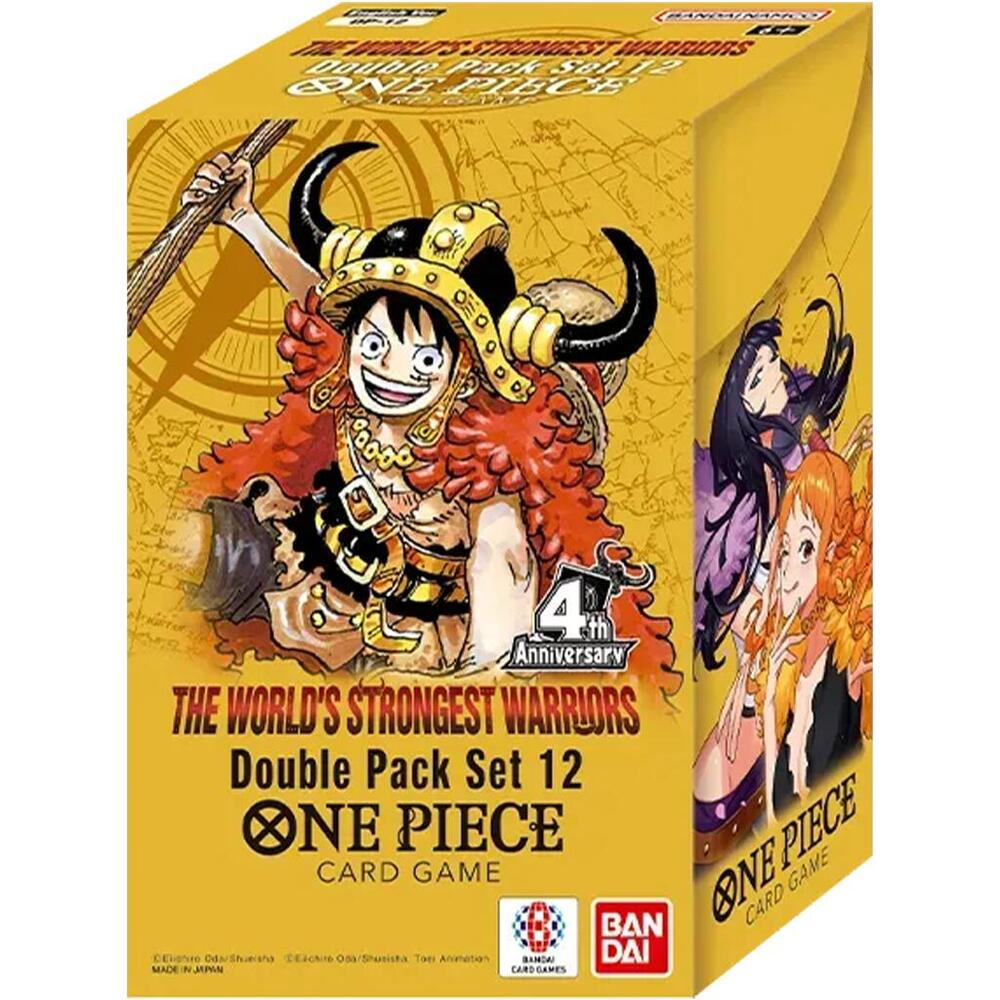 One Piece TCG Double Pack Set Vol 12 - The World's Strongest Warriors (DP 12) MK5DZAAL1O |0|