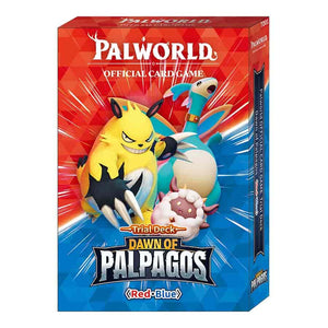 Palworld Official Card Game Trial Deck Dawn of Palpagos Red-Blue MKNZCG46BE |0|