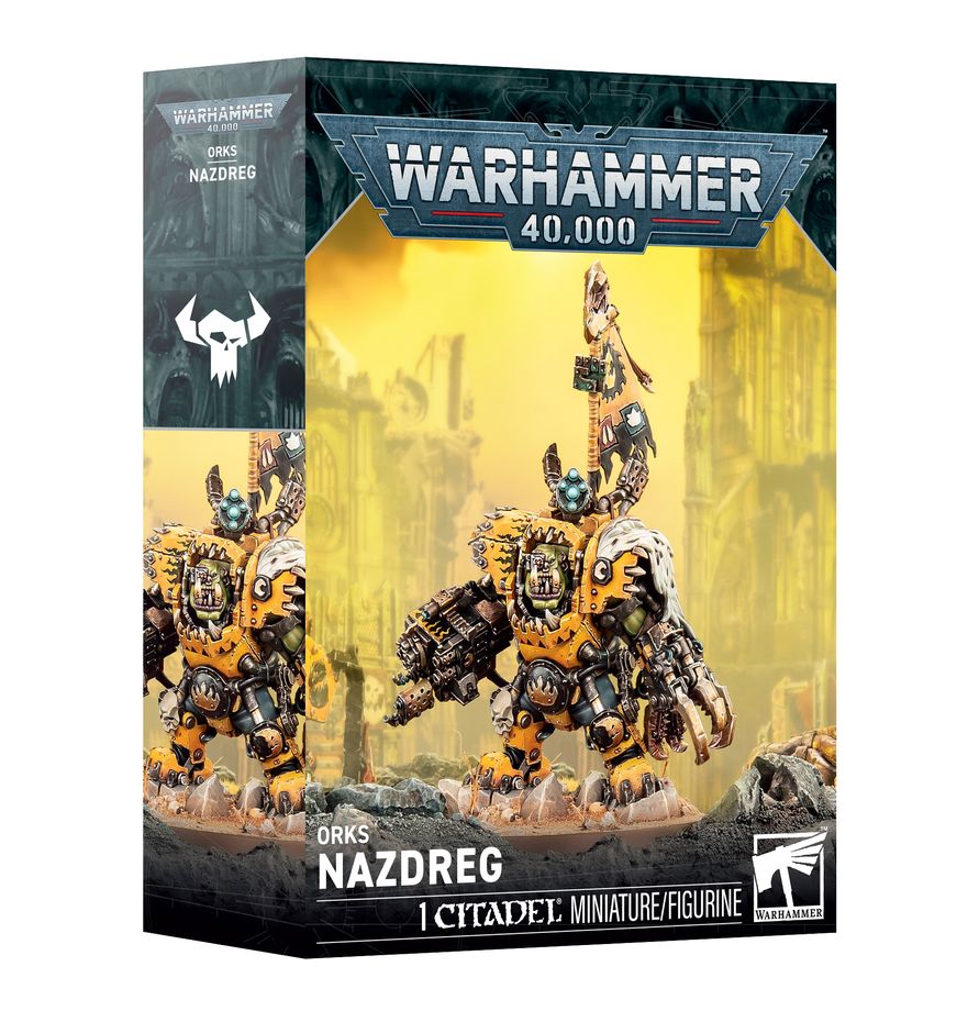 Warhammer 40000 Orks Nazdreg MK0A1LQ9A3 |80121|