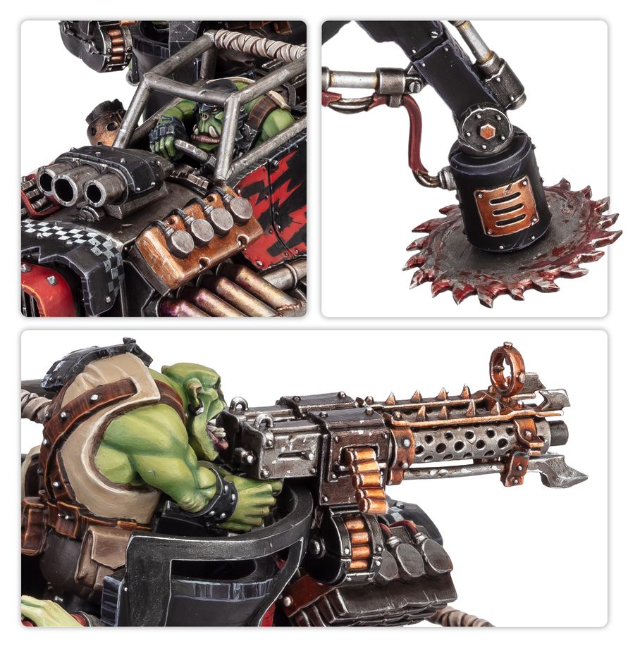 Warhammer 40000 Orks Trukk MKRLAZH972 |80123|