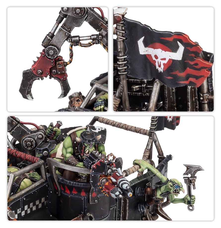 Warhammer 40000 Orks Trukk MKRLAZH972 |80122|