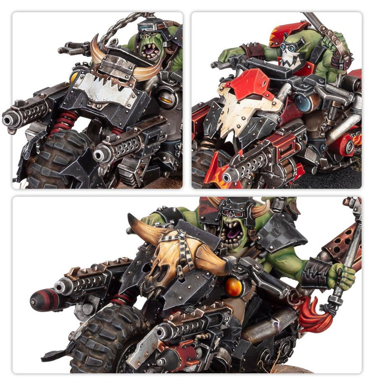 Warhammer 40000 Orks Warbikers MKUVTLW05R |80127|