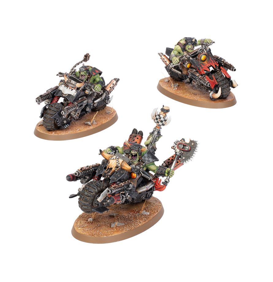 Warhammer 40000 Orks Warbikers MKUVTLW05R |0|