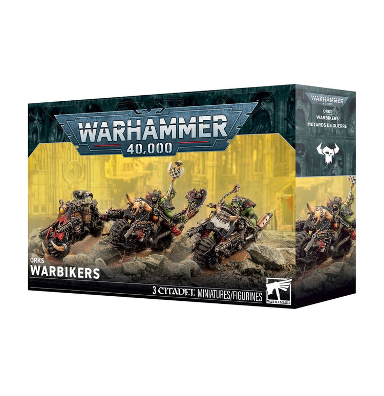 Warhammer 40000 Orks Warbikers MKUVTLW05R |80133|