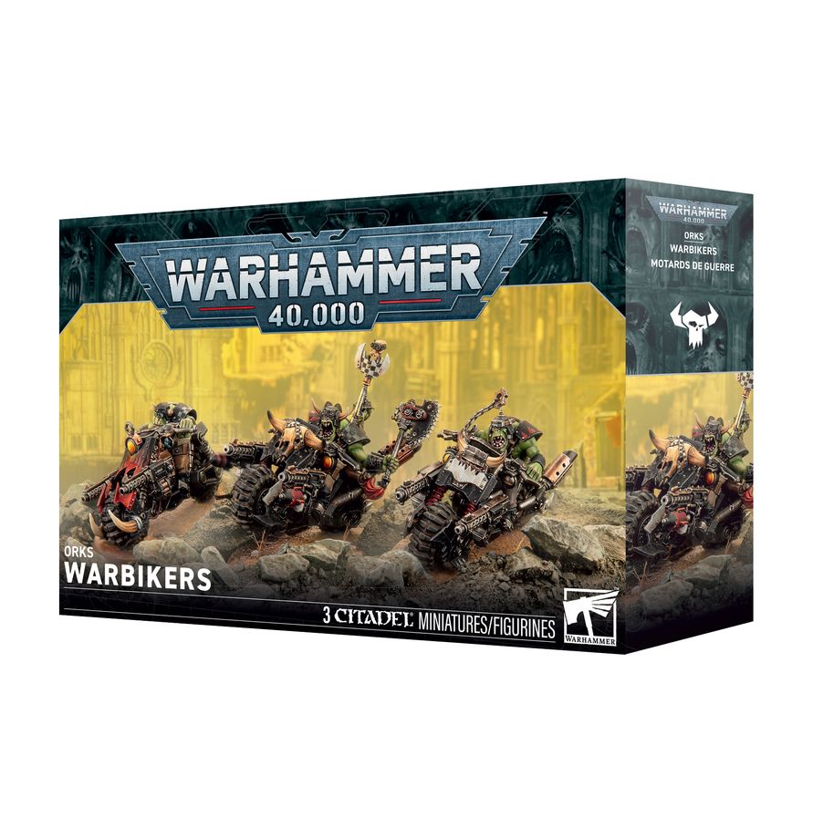 Warhammer 40000 Orks Warbikers MKUVTLW05R |80133|