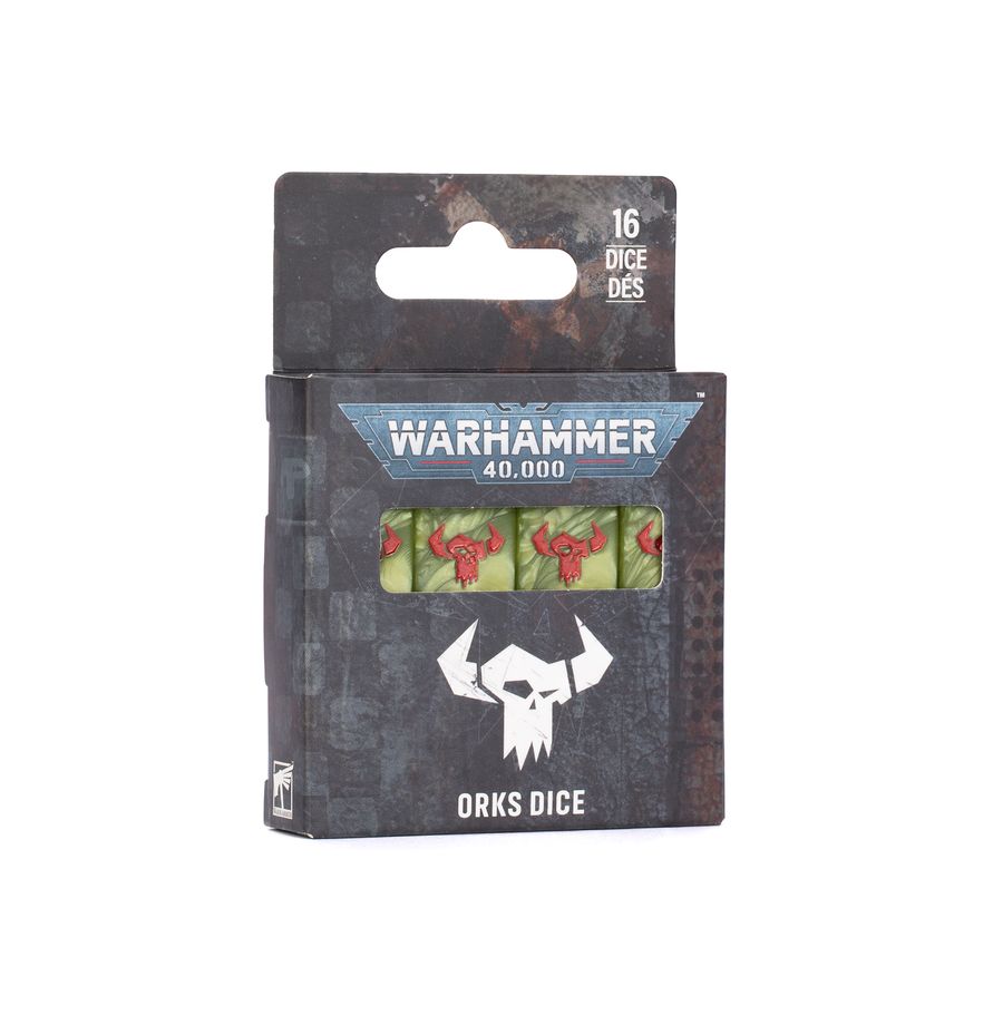 Warhammer 40000 Orks Dice MKQNIGBFXA |80141|