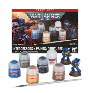 Space Marines: Intercessors + Paints MKO9YUZNGF |0|