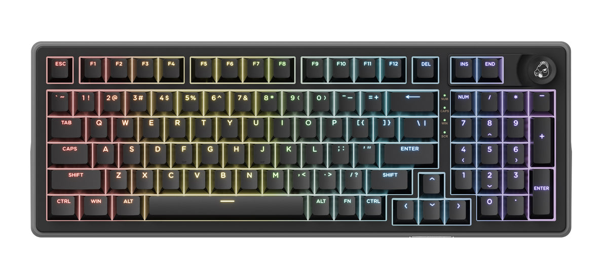 Ducky OK-HE 98 * Hotswap Wireless RGB Keyboard MK933Z8PXZ |0|