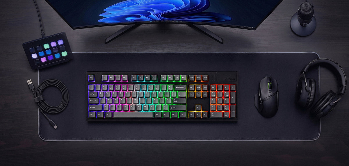 Leopold Alchemie Ash White Aluminum Wireless RGB Keyboard MKV4AWULNT |80363|