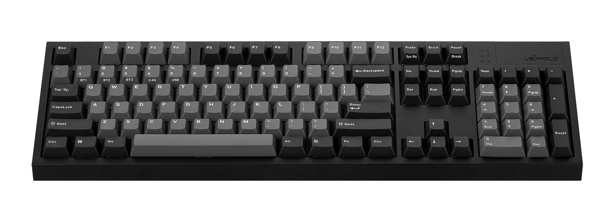 Leopold Alchemie Ash White Aluminum Wireless RGB Keyboard MKV4AWULNT |80358|