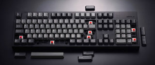 Leopold Alchemie Ash White Aluminum Wireless RGB Keyboard keyboard image