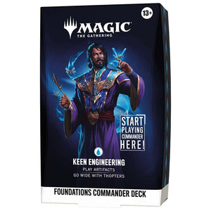Magic the Gathering FDN Foundations Commander Deck - Keen Engineering MKATQ9UYGX |0|