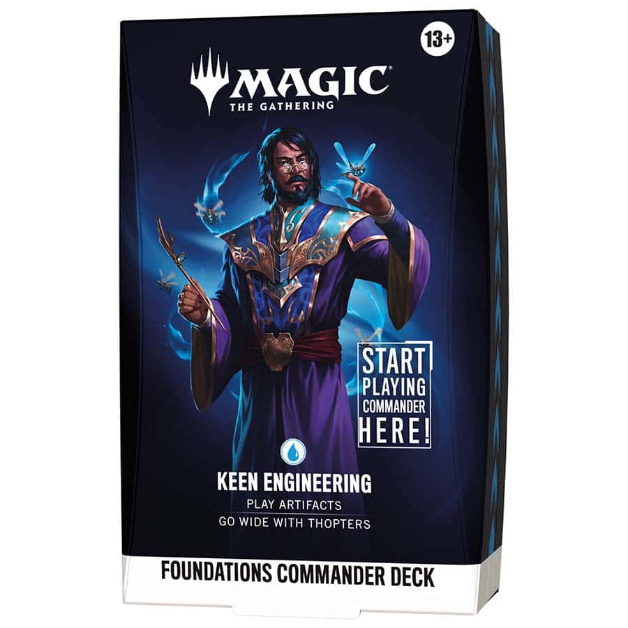 Magic the Gathering FDN Foundations Commander Deck - Keen Engineering MKATQ9UYGX |0|