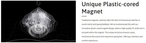 Wuque Studio Flux Heart of the Ocean Linear Plate Mount Magnetic HE Switch MKG5THBNRT |80557|