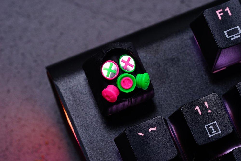 Hot Keys Project HKP Specter Cross Eyes Special Madness / Transparent Artisan Keycap MKF8TOQZVZ |39195|