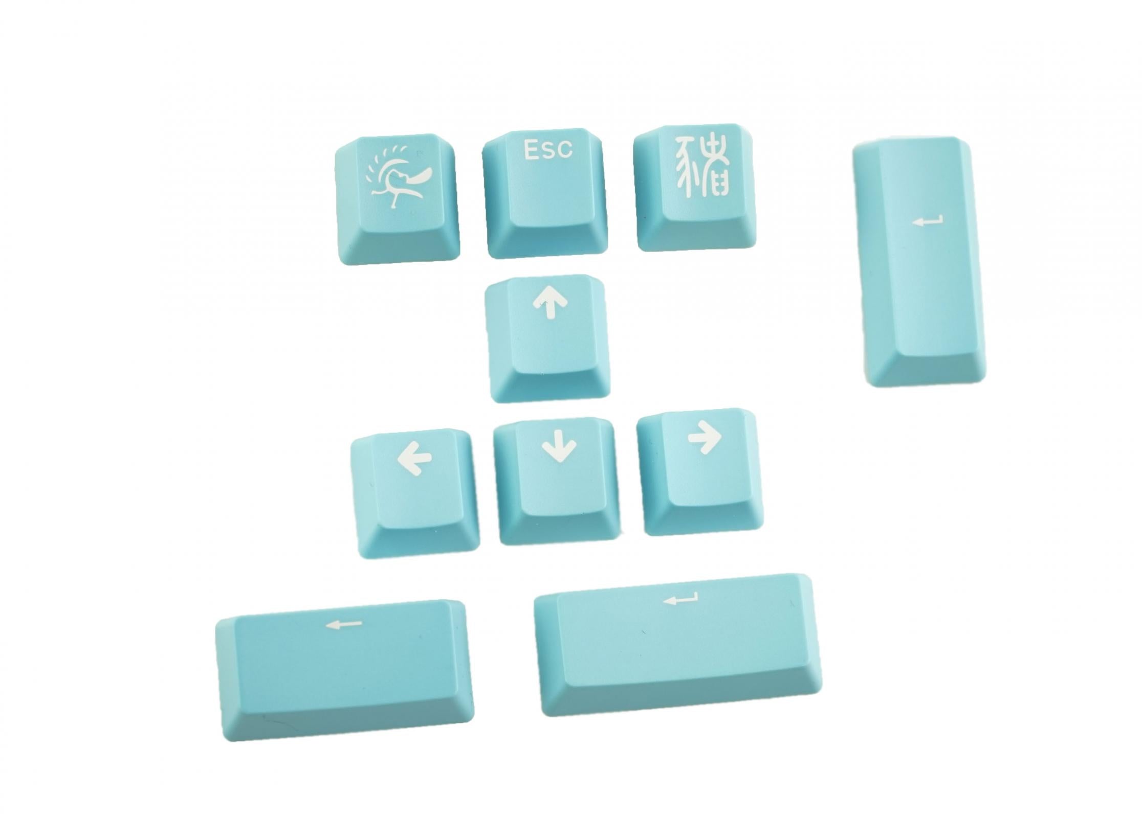 Ducky * 11 Key Double Shot PBT Keycap Set MKD2OA7L1Q |2908|