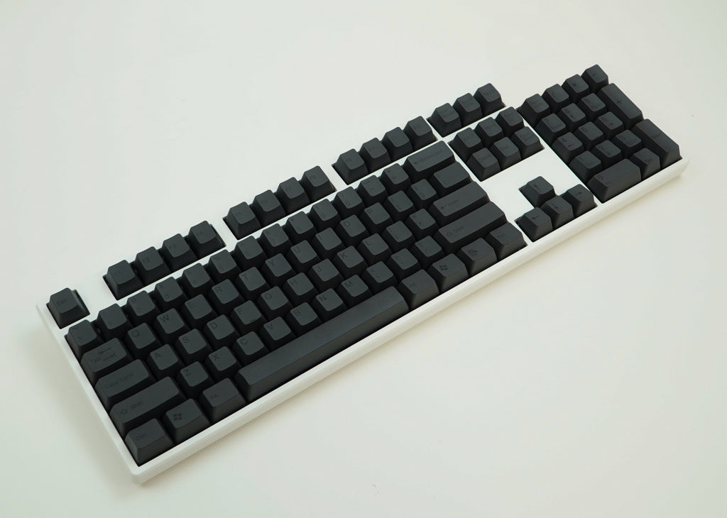 Tai-Hao Carbon Black 116 Key OEM Profile Double Shot PBT Keycap Set