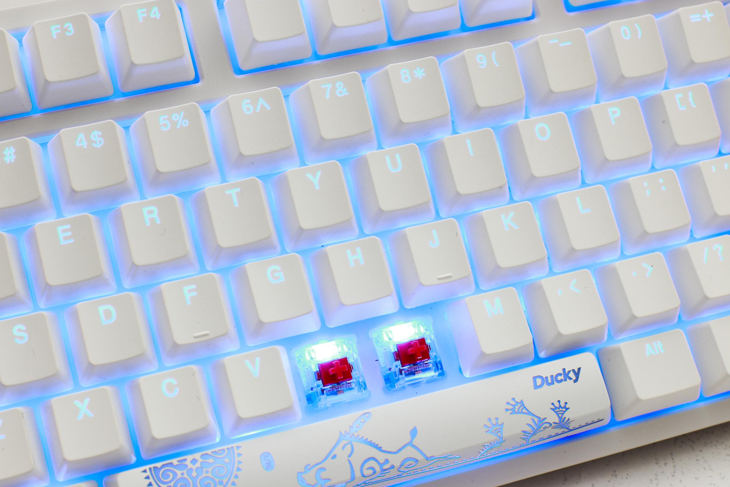 Ducky One 2 Rgb Tkl White cheapest Mechanical Gaming Keyboard