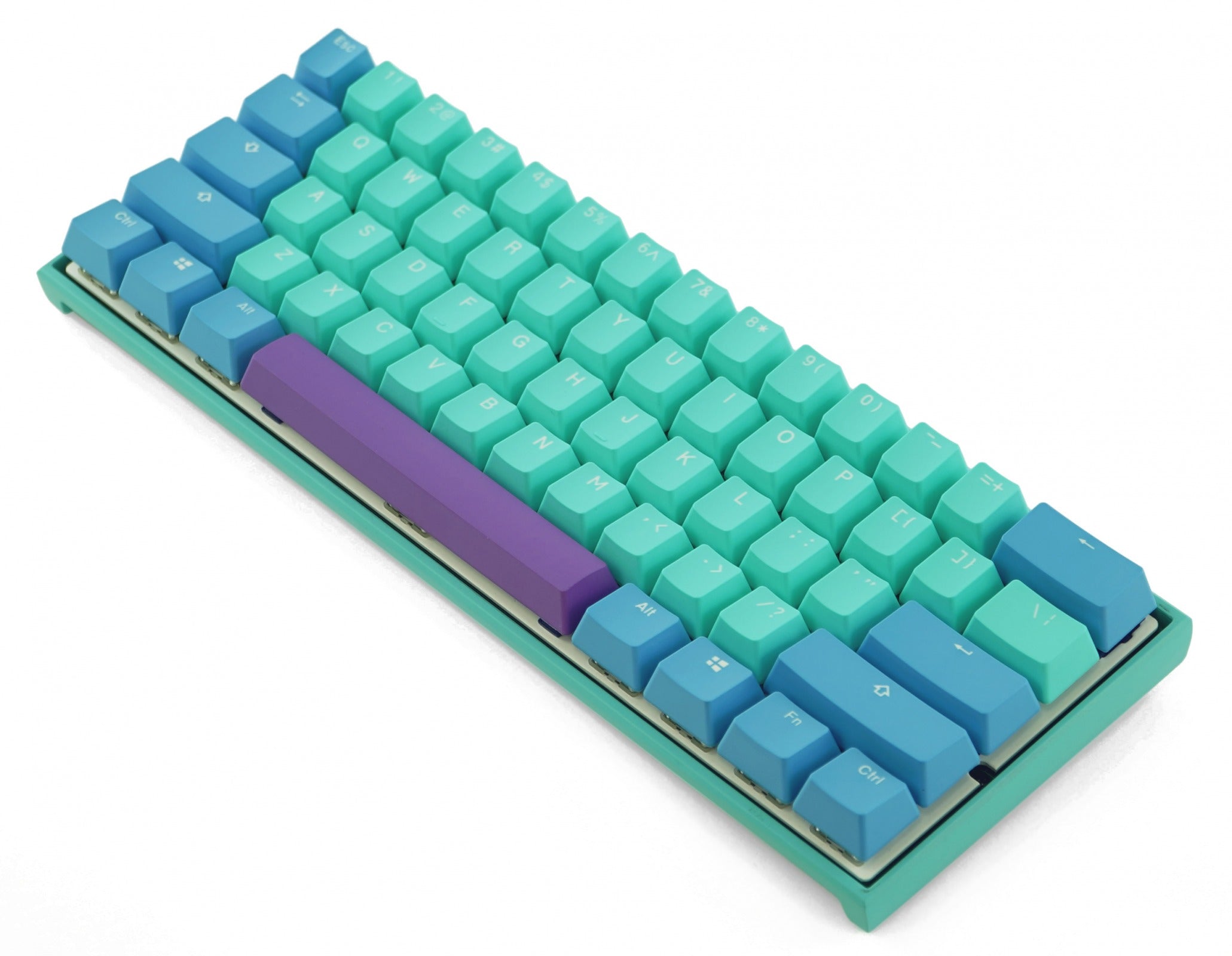 Ducky x MK Frozen Llama Mecha Mini v2 RGB LED 60% Double Shot PBT  Mechanical Keyboard